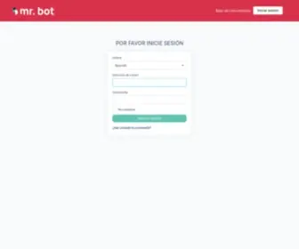 Mrbot.online(Por) Screenshot