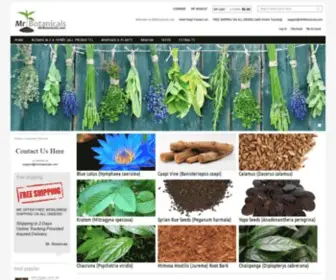 Mrbotanicals.com(Plants) Screenshot