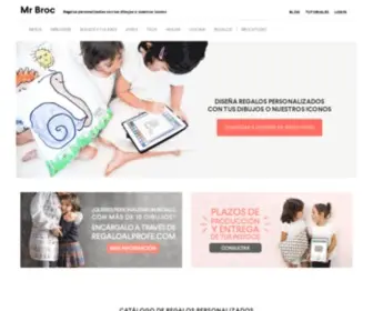 MRbroc.com(Regalos personalizados) Screenshot