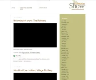 MRbrownshow.com(The mrbrown show) Screenshot
