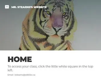 MRBstearns.com(Stearns's WebSite) Screenshot