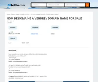 MRC411.com(NOM DE DOMAINE À VENDRE) Screenshot