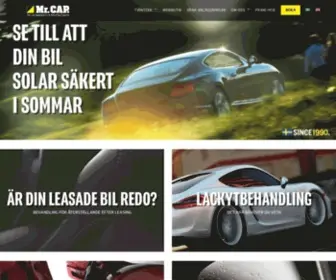 Mrcap.com(Premium tjänster inom bilvård som visats bäst i test) Screenshot