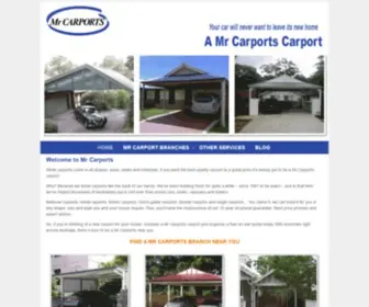 Mrcarports.com.au(Mr Carports Sydney) Screenshot