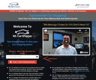 Mrcarshipper.com(Car Shipping Secrets) Screenshot