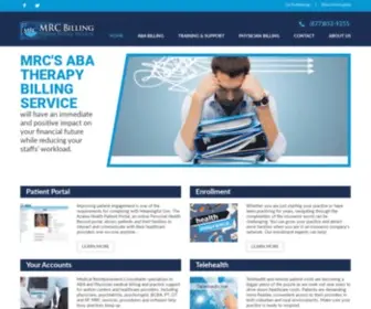 MRcbilling.com(ABA Therapy Billing Service) Screenshot