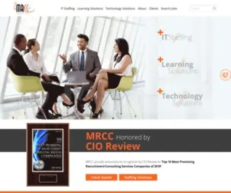 MRCcsolutions.com(IT Staffing) Screenshot