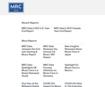 MRCDatareports.com(MRCDatareports) Screenshot