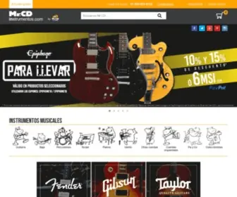 MRCDinstrumentos.com.mx(Instrumentos musicales) Screenshot