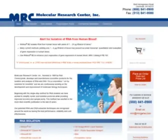 MRcgene.com(Molecular Research Center) Screenshot