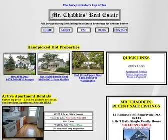 MRchaddles.com(Chaddles' Real Estate) Screenshot