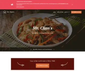 MRchans.net(Order Online for Takeout / Delivery. Here at Mr. Chan's) Screenshot