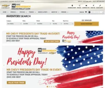 MRchevrolet.com(Mike Reichenbach Chevrolet) Screenshot