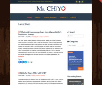 MRchiyo.com(Business technology trends) Screenshot