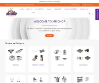 MRchophospitality.com.au(Mr Chop Hospitality Online Superstore) Screenshot