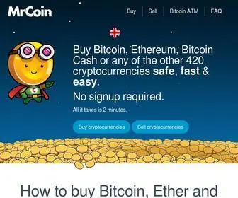 Mrcoin.eu(Buy Bitcoin) Screenshot
