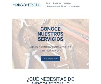 Mrcomercial.cl(Refrigeración) Screenshot