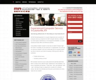 Mrcomputerservices.com(Computer Service Louisville) Screenshot