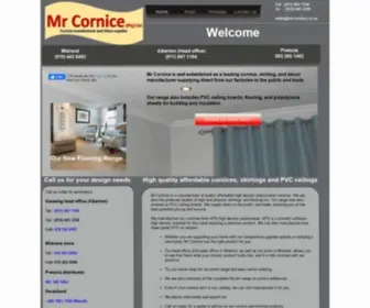 Mrcornice.co.za(Mr Cornice) Screenshot