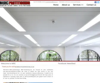 MRcpartitioning.co.za(MRC Partitioning) Screenshot
