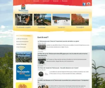 MRctemiscouata.ca(La MRC de Témiscouata située au Bas) Screenshot