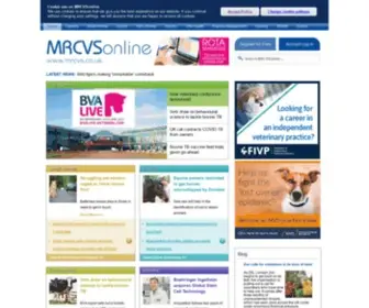 MRCVS.co.uk(Veterinary resource for news) Screenshot