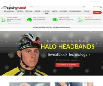 MRCYclingWorld.com.au(Local Bike Parts Shop) Screenshot