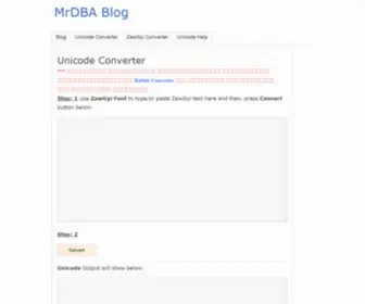 MRdba.info(MrDBA Blog) Screenshot