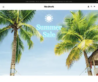 Mrderk.com(Derk Apparel) Screenshot