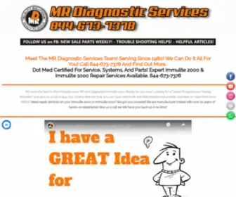 Mrdiagnosticservices.com(Immulite 2000 for sale) Screenshot