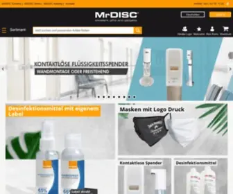 Mrdisc.com(Werbemittel Experte für USB) Screenshot