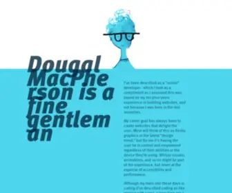 Mrdougal.com(Dougal MacPherson) Screenshot