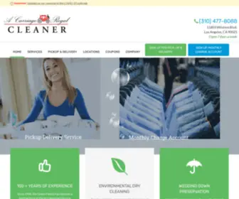 MRDRYcleaner.com(Dry Cleaners Los Angeles) Screenshot