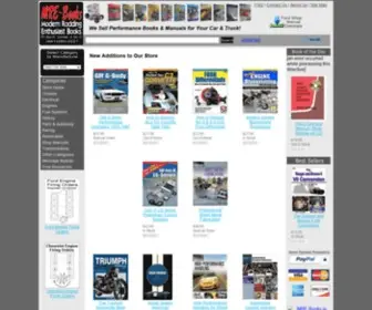 Mre-Books.com(MRE Books and Automotive Publications) Screenshot