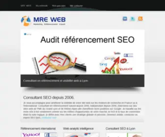 Mre-Web.com(Consultant SEO Lyon freelance) Screenshot