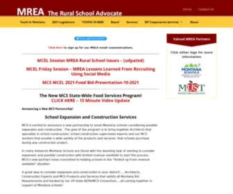 Mrea-MT.org(Montana Rural Education Association) Screenshot