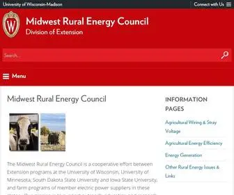 Mrec.org(Midwest Rural Energy Council The Midwest Rural Energy Council) Screenshot