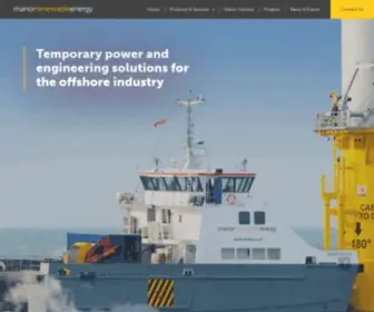 Mreltd.co.uk(Manor Renewable Energy Ltd) Screenshot