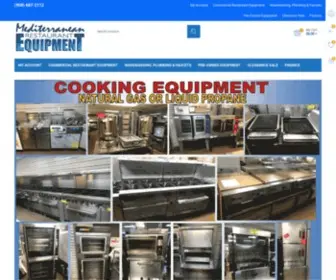 Mrenj.com(The biggest selections of quality new and used restaurant equipment in New Jersey) Screenshot