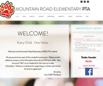 Mrepta.org(Mountain Road Elementary PTA) Screenshot
