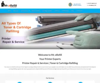 Mrerefill.com(Easy Refill in delhi/india) Screenshot