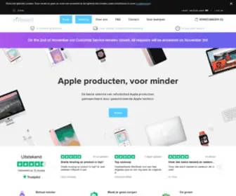 Mresell.nl(Koop of verkoop refurbished Apple producten) Screenshot