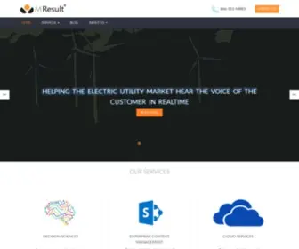 Mresult.com(MResult Corp) Screenshot
