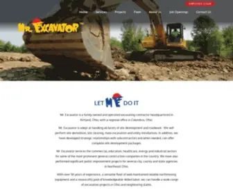 Mrexcavator.com(Excavator) Screenshot