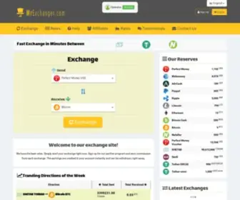 Mrexchanger.com(ارزهای دیجیتال) Screenshot