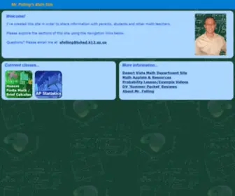 Mrfelling.com(Felling's Math Site) Screenshot