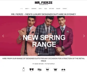 Mrfierze.com(Mr. Fierze) Screenshot