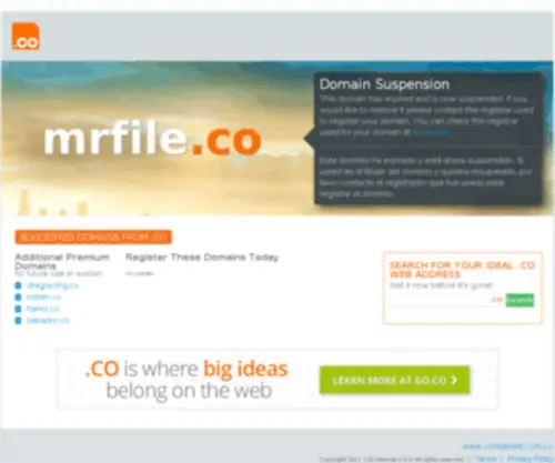 Mrfile.co(Mrfile) Screenshot