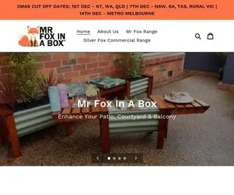 Mrfoxinabox.com.au(Mr Fox In A Box) Screenshot