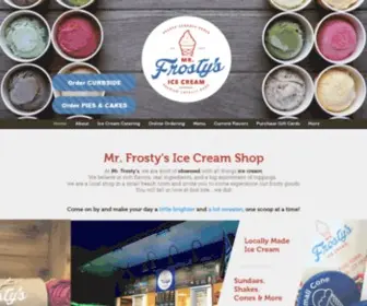 MRfrostysicecream.com(Ice Cream) Screenshot